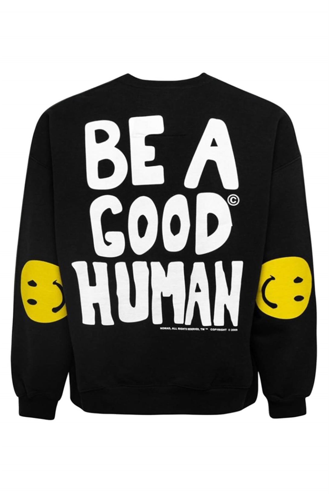 Trendiz Unisex Siyah BTS Be a Good Human Sweatshirt