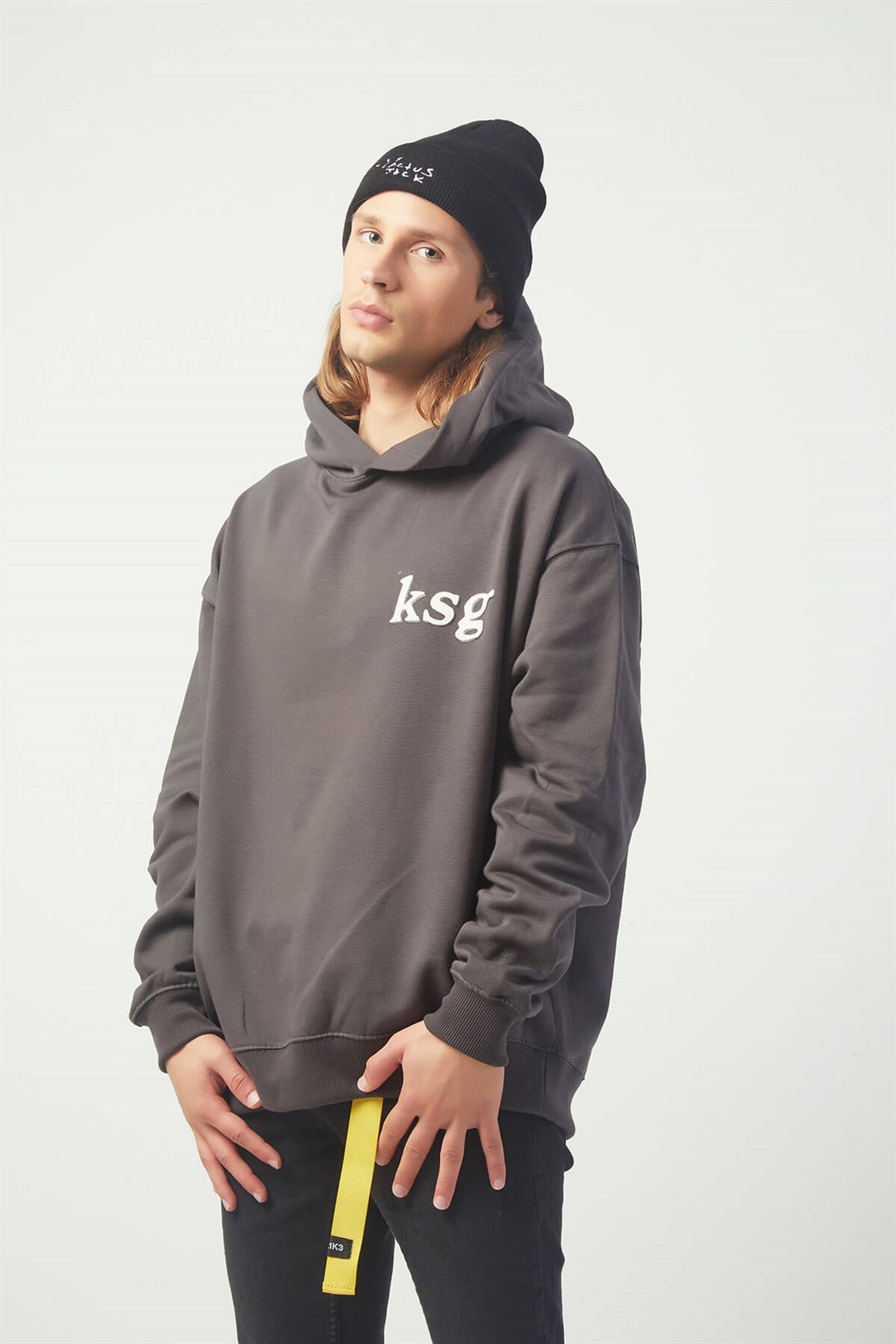 Trendiz Ksg Oversıze Sweatshirt Koyugrı TR30022