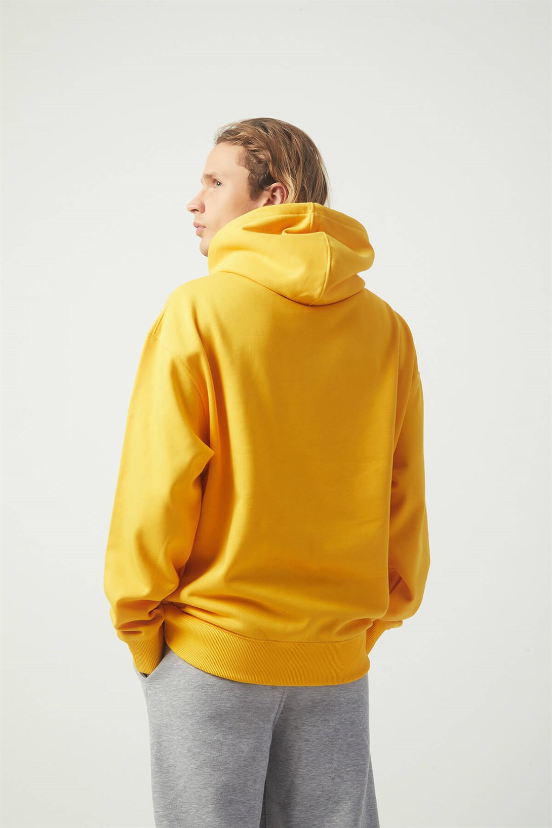 Trendiz Sun Oversıze Sweatshirt Sarı TR30017