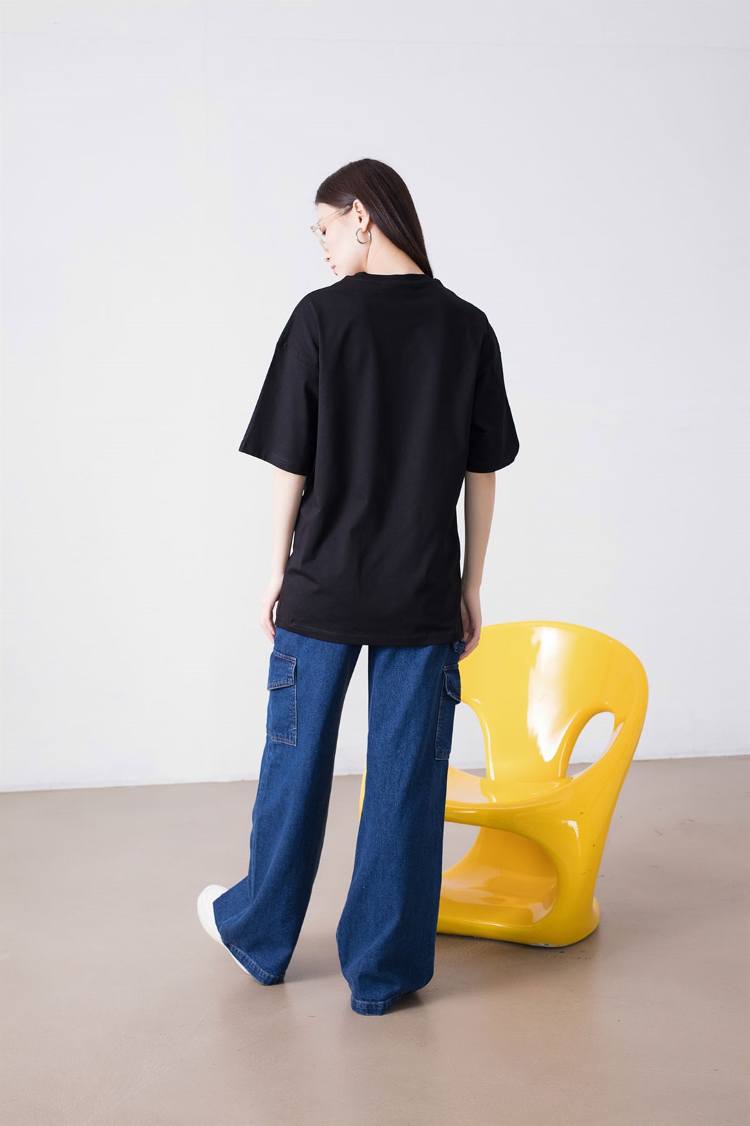 Trendiz Unisex Aniformant Siyah Tshirt
