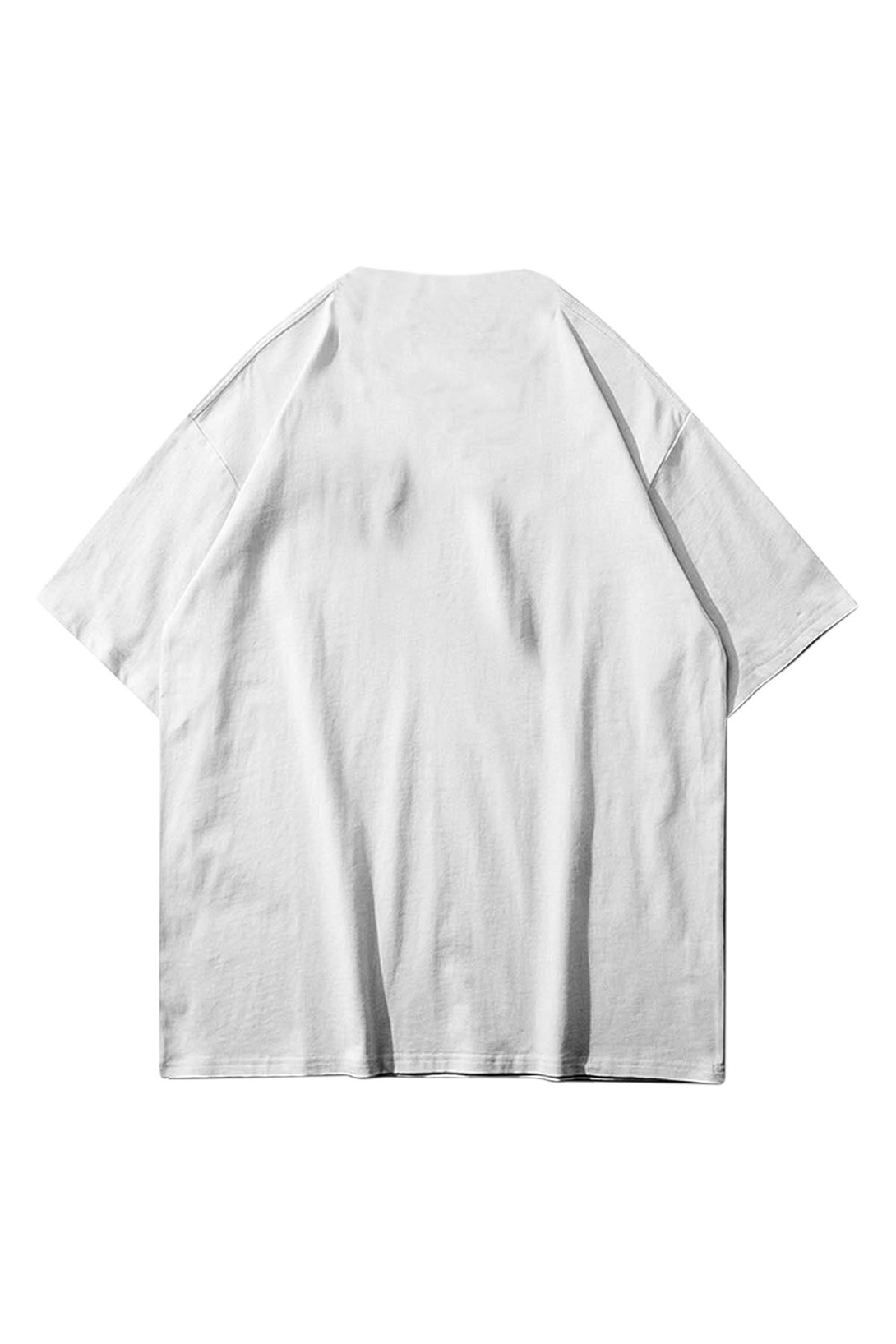 Trendiz Unisex Befearless Cat Beyaz Tshirt