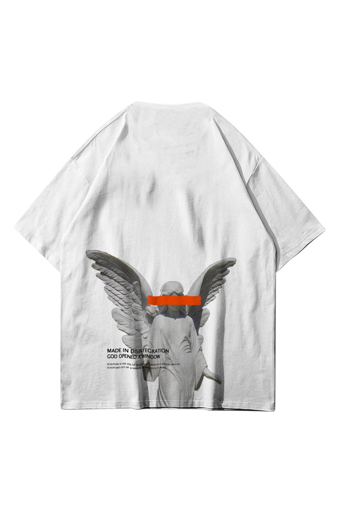 Trendiz Unisex Made in Disintegration Beyaz Tshirt