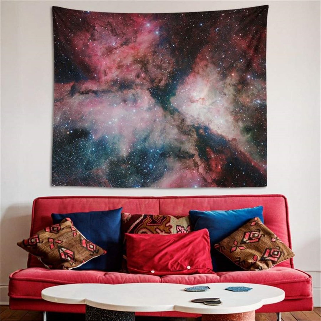 Trendiz Nebula Renkli Duvar Halısı
