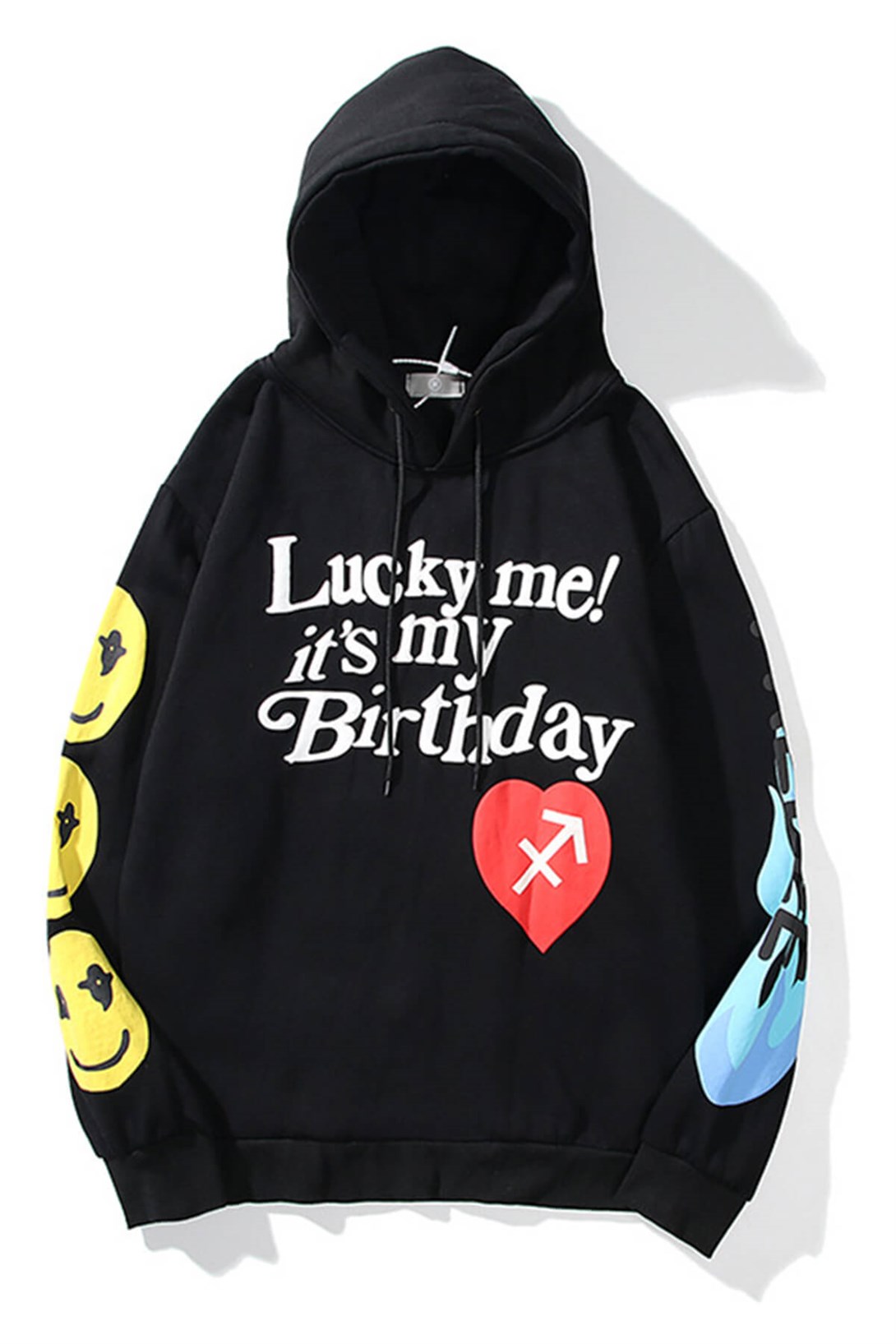Trendiz Unisex It's My Birthday Siyah Sweatshirt